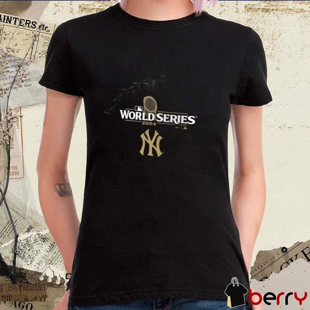 New York Yankees MLB World Series 2024 Trophy t-shirt