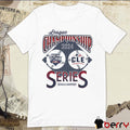 New York Yankees Vs Cleveland Guardians League Championship Series 2024 The Pennant Will Rise t-shirt