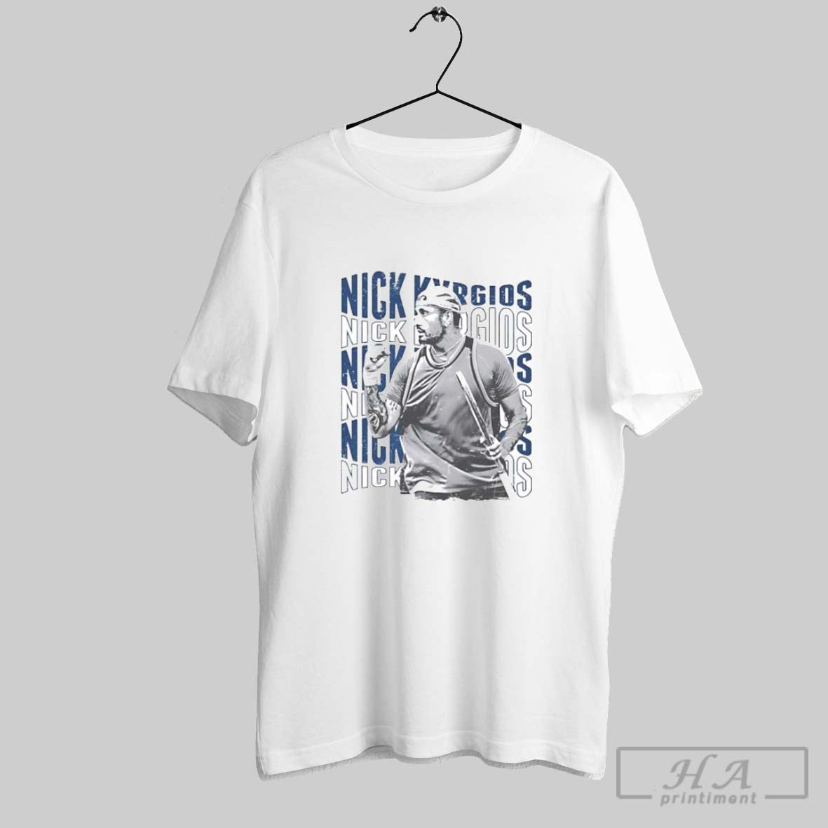 Official Nick Kyrgios Psychedelic Name Tennis