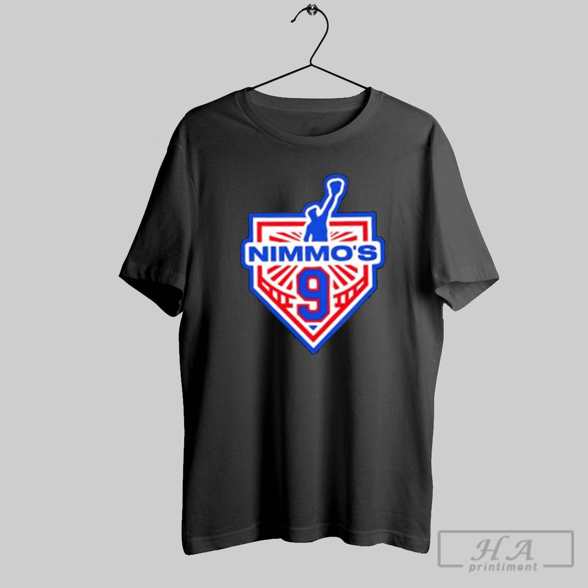 Official Nimmos 9 Brandon Nimmo New York Mets Logo