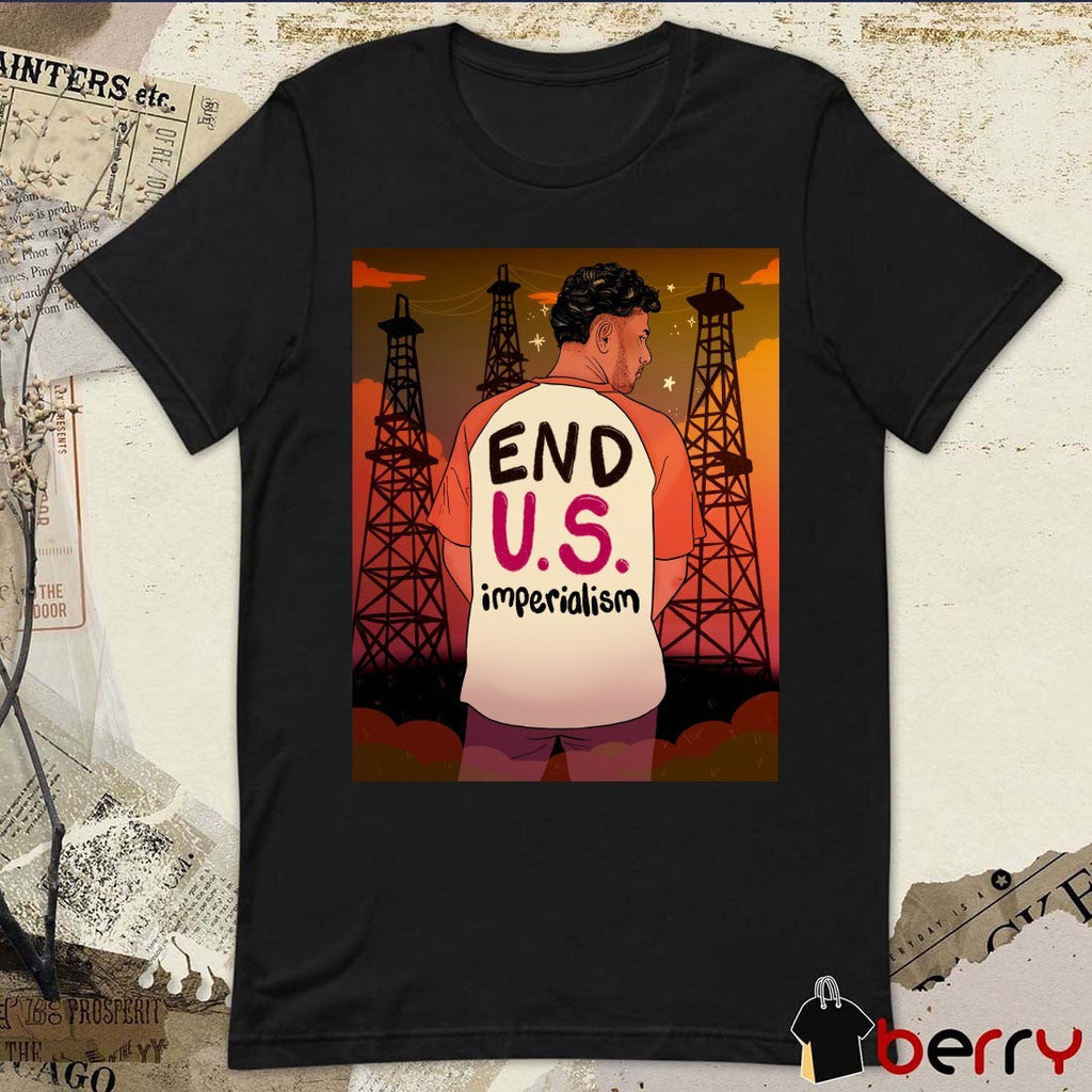 No War With Venezuela – End U.s. Imperialism t-shirt
