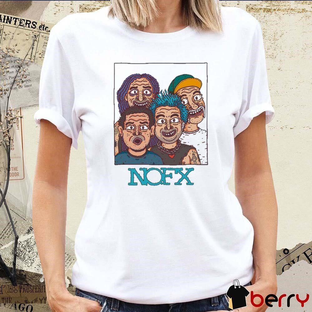 Nofx The Final Tour 2024 Caricature t-shirt
