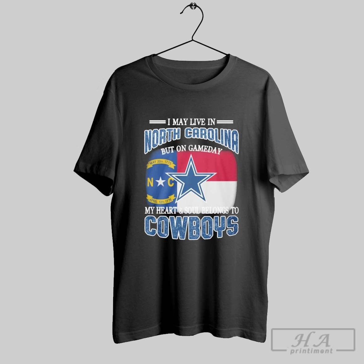 Official North Carolina Cowboys Fans Gameday My Heart And Soul