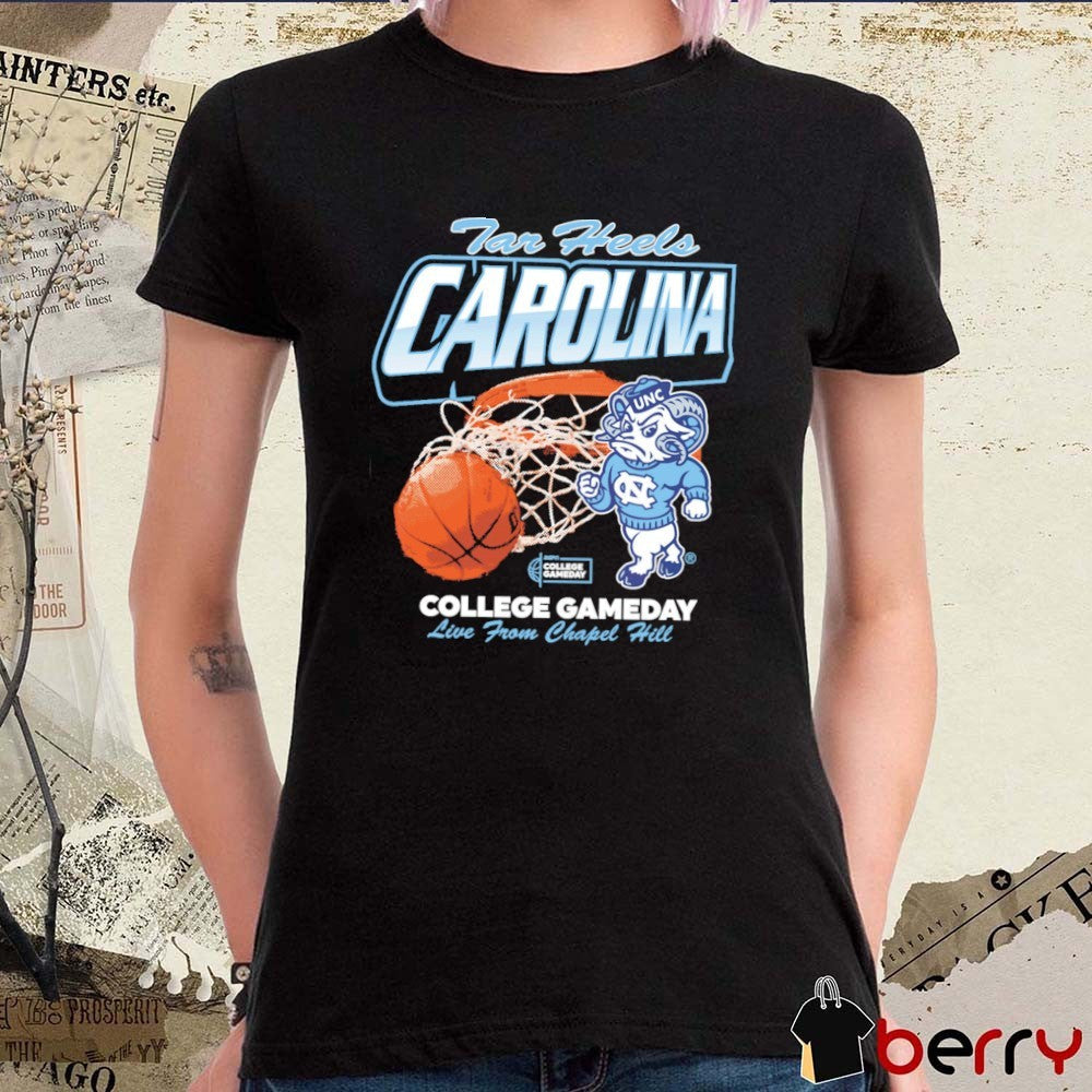 North Carolina Tar Heels College Gameday Live from Chapel Hill t-shirt