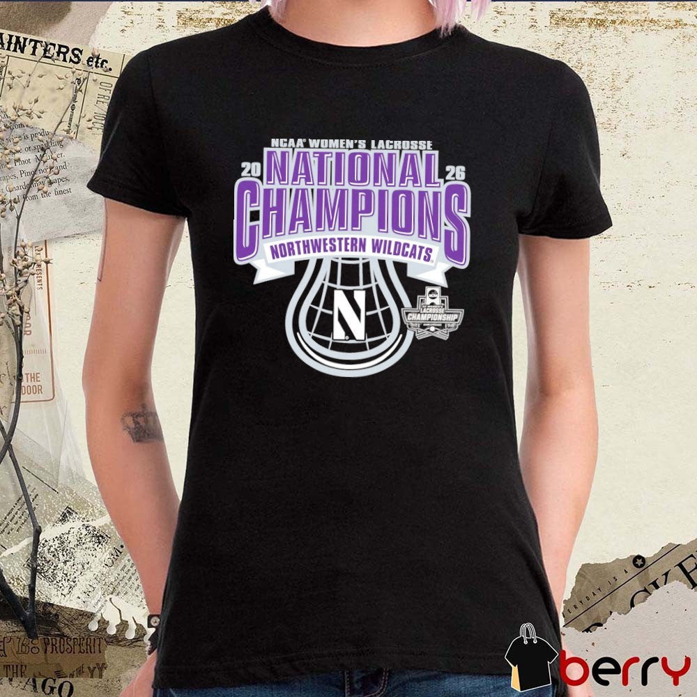 Northwestern Wildcats NCAA Women’s Lacrosse Championship 2026 National Champions t-shirt