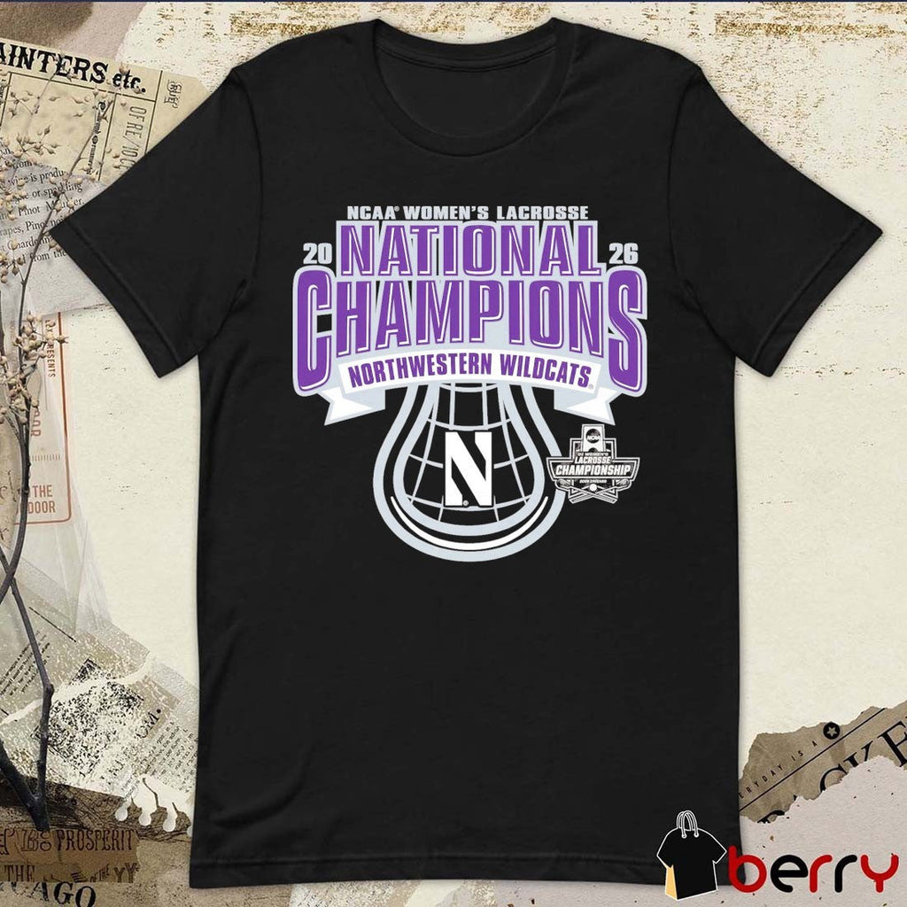 Northwestern Wildcats NCAA Women’s Lacrosse Championship 2026 National Champions t-shirt