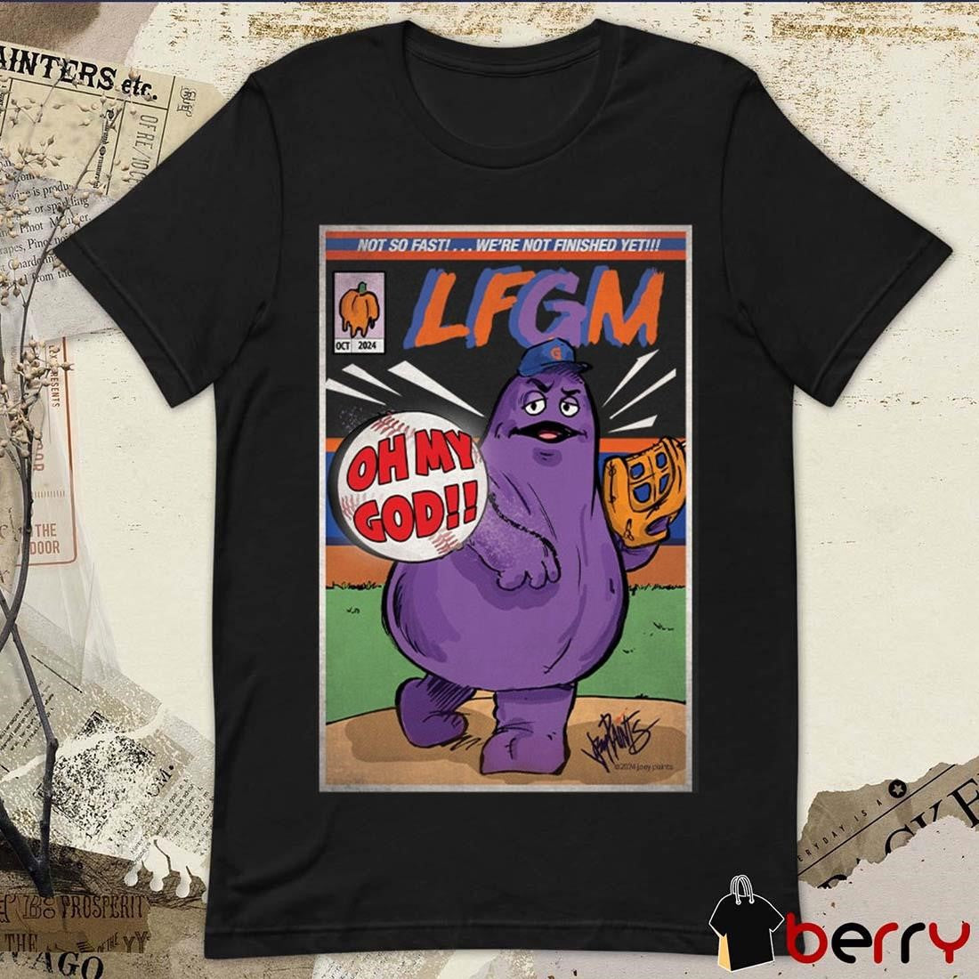 Not So Fast We’re Not Finished Yet LFGM 2024 New York Mets MLB t-shirt