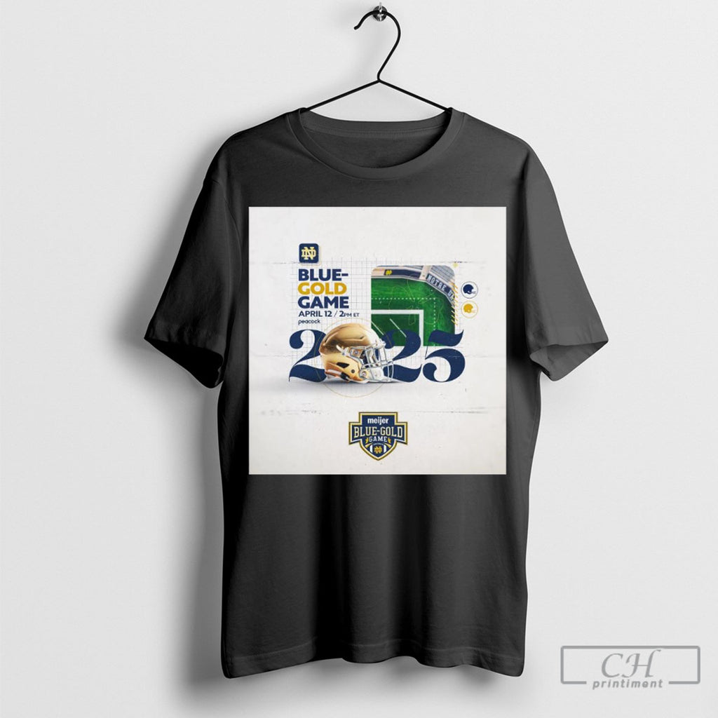 Official Notre Dame Fighting Irish Football 2025 Meijer Blue Gold Game April 12