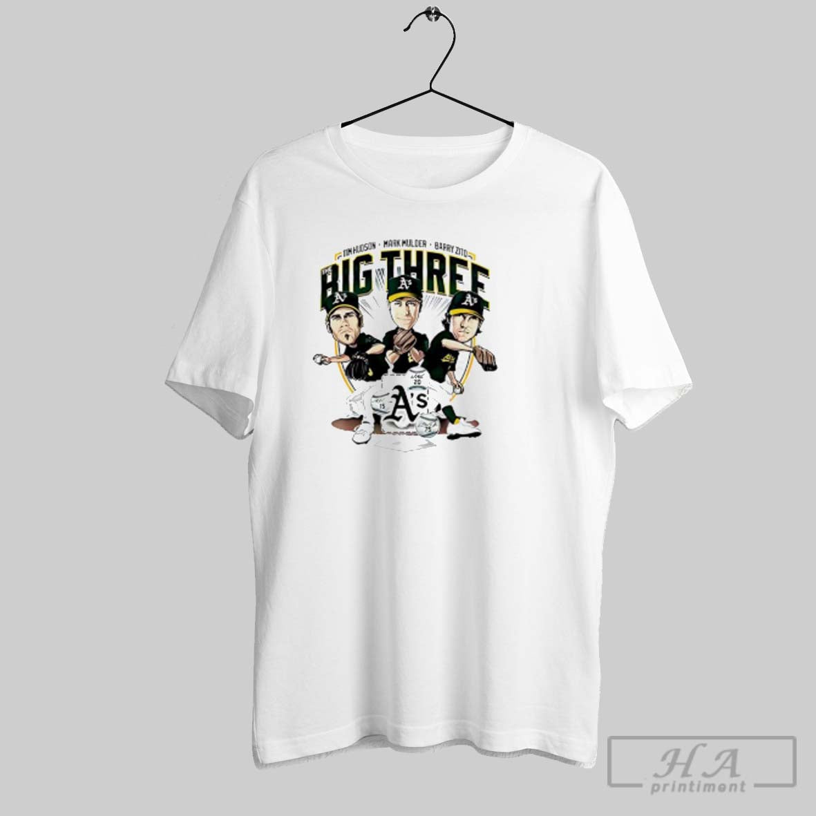Official Oakland Athletics Tim Hudson Mark Mulder Barry Zito Big Three