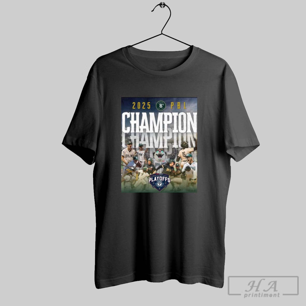 Official Oakland Ballers 2025 Redpocket Pioneer League Playoffs Champions