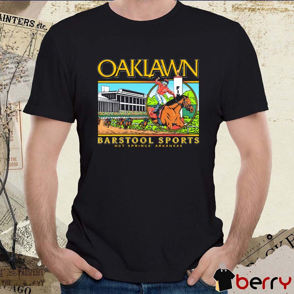 Oaklawn x Barstool Sports Hot Springs Arkansas Photo Finish t-shirt