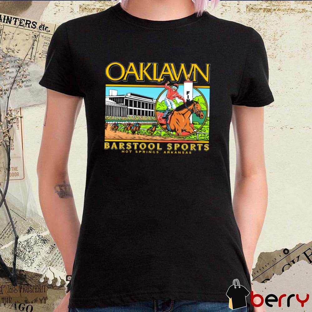Oaklawn x Barstool Sports Hot Springs Arkansas Photo Finish t-shirt