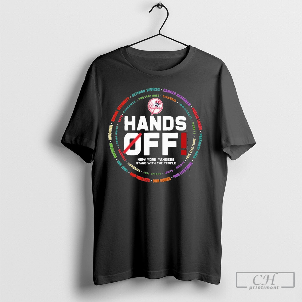Official Off New York Yankees Logo Hands Off Seattle Mariners Stand With The People
