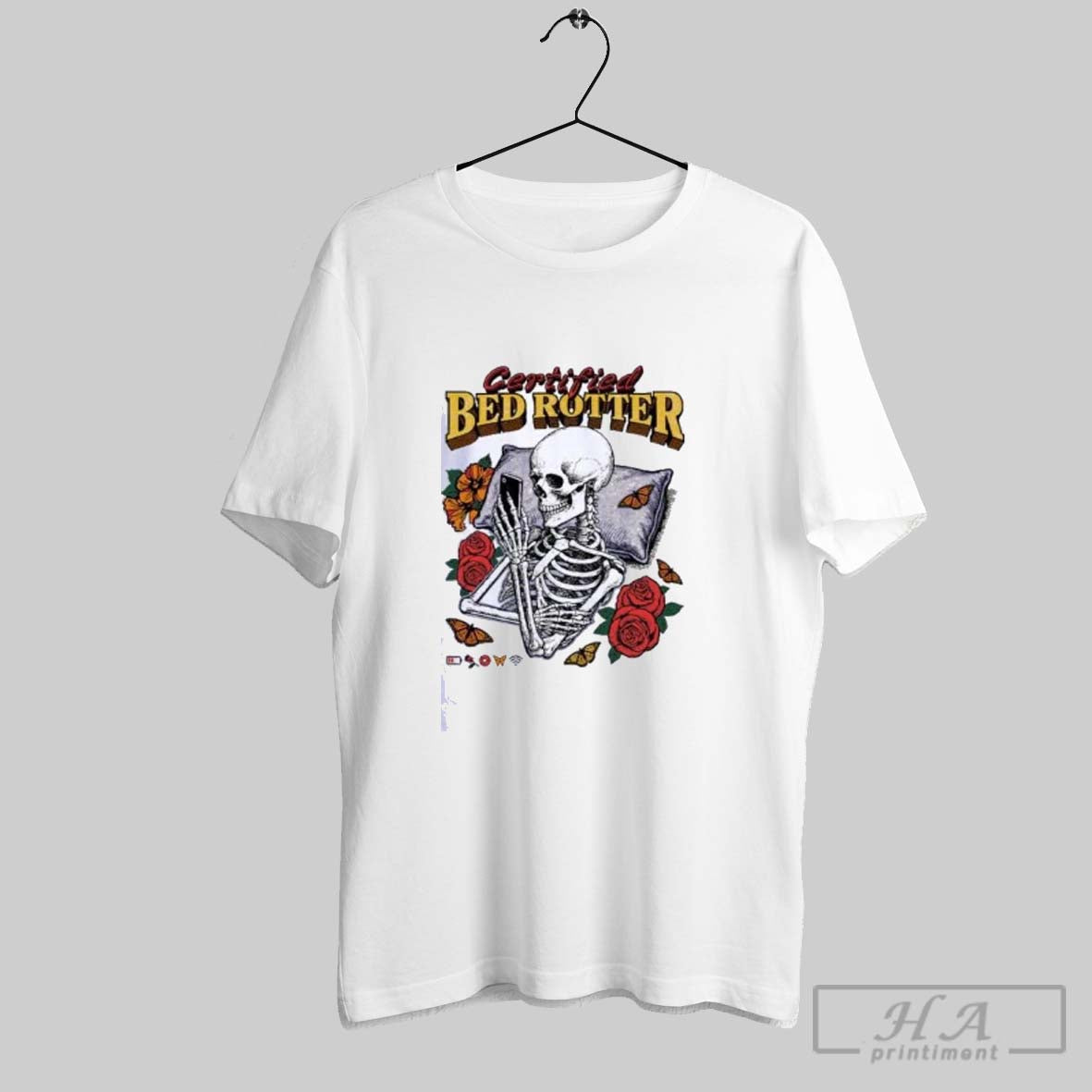 Official Official Certified Bed Rotter Skeleton Shirts