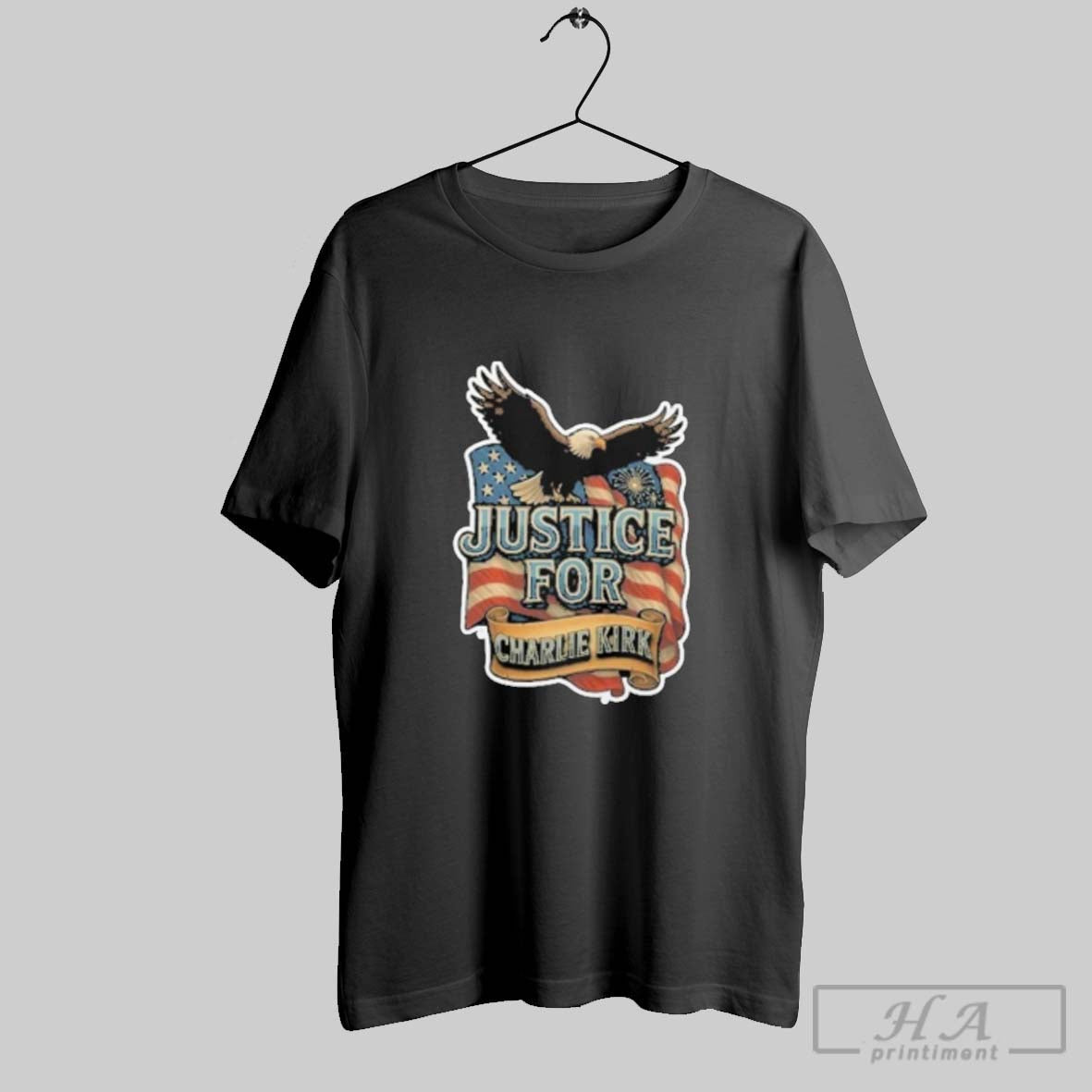 Official Official Justice For Charlie Kirk Eagle American Flag Shirts