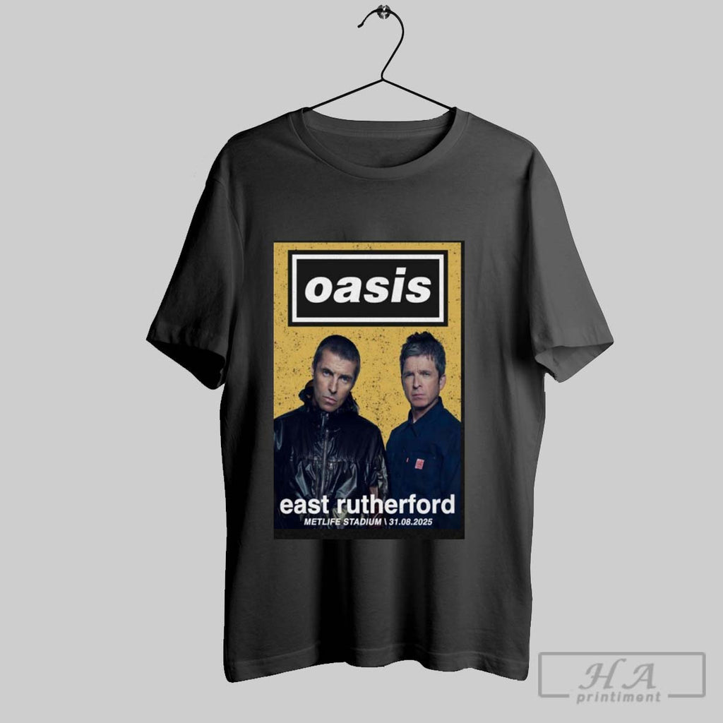 Official Official Oasis Aug 31 2025 Metlife Stadium In East Rutherford Nj Poster