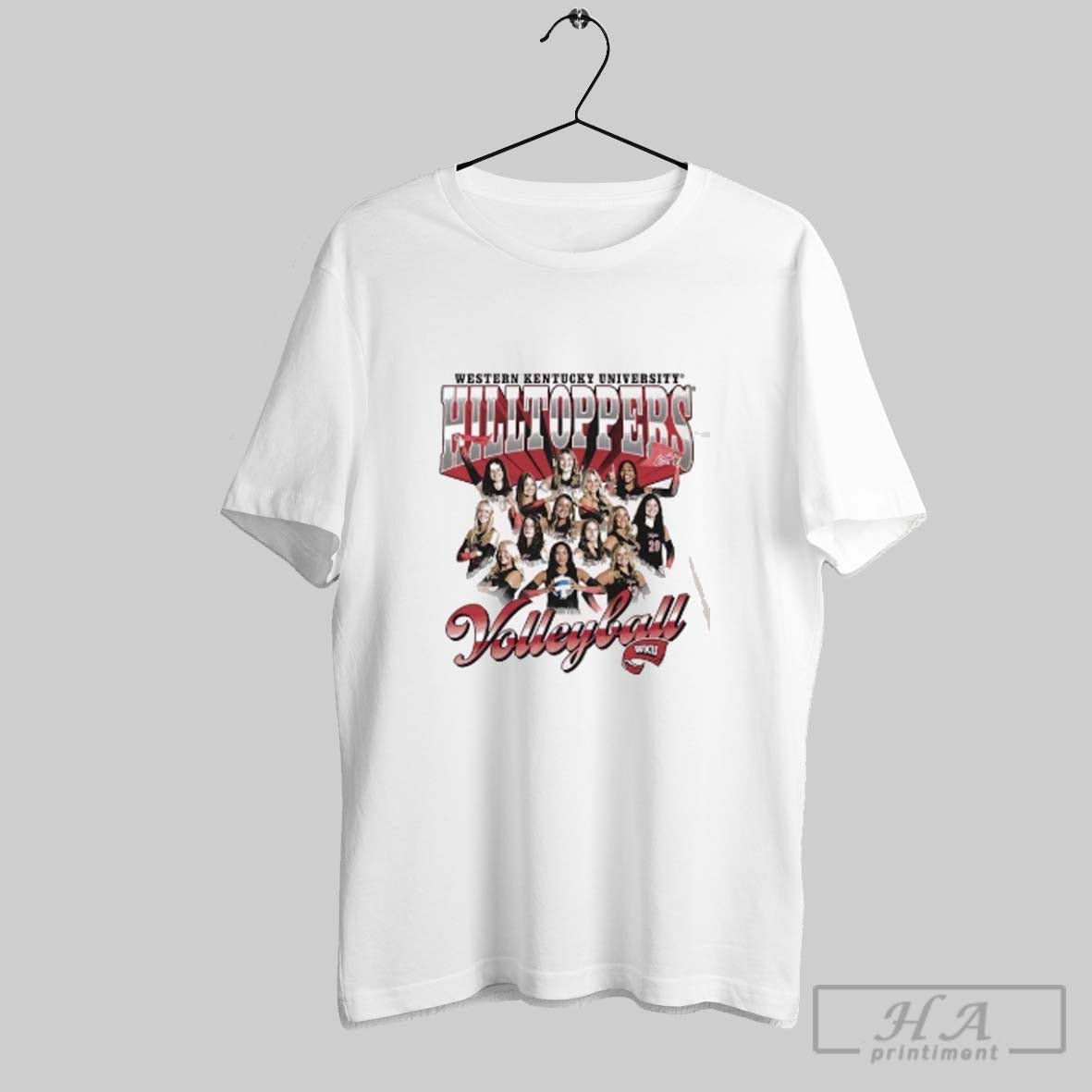 Official Official Western Kentucky University Hilltoppers Womens Volleyball 2025 26 Shirts