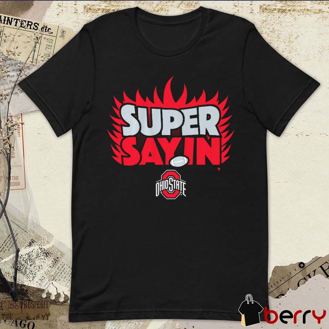 Ohio State Buckeyes Football NCAA Julian Sayin Super Sayin 2025 t-shirt