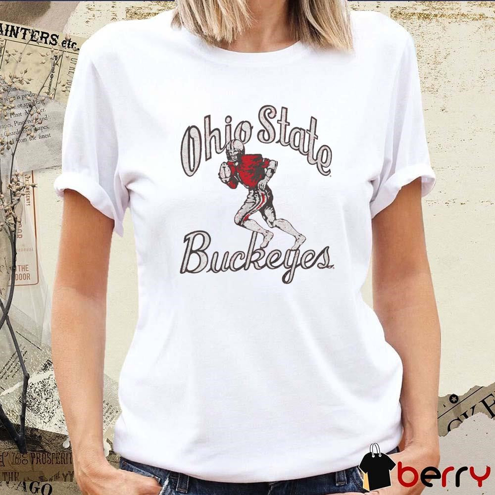 Ohio State Buckeyes Player Vintage Football t-shirt