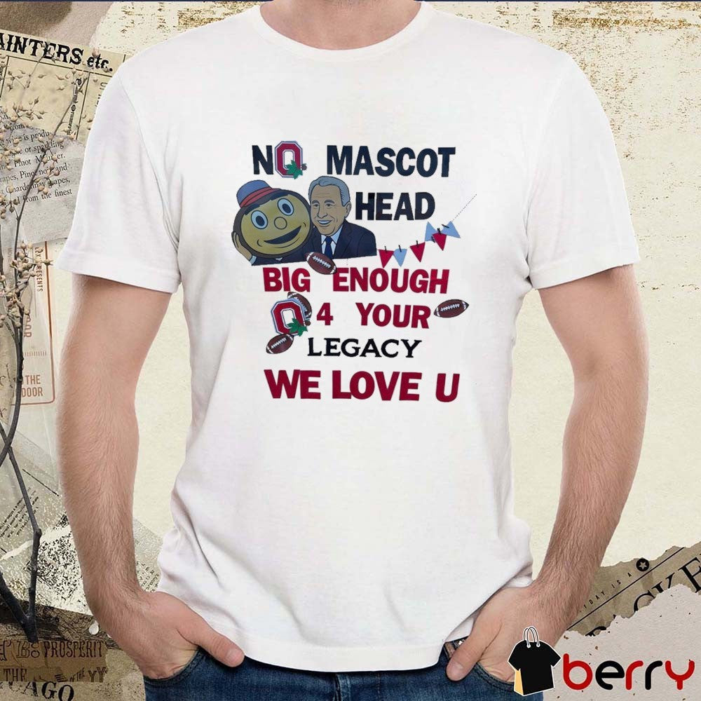Ohio State Buckeyes Thank You Lee Corso Mascot Head Big Enough 4 Your Legacy We Love U t-shirt