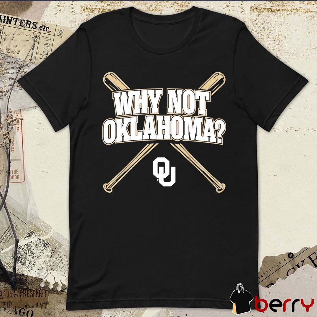 Oklahoma Sooners Baseball Why Not Oklahoma NCAA 2026 t-shirt