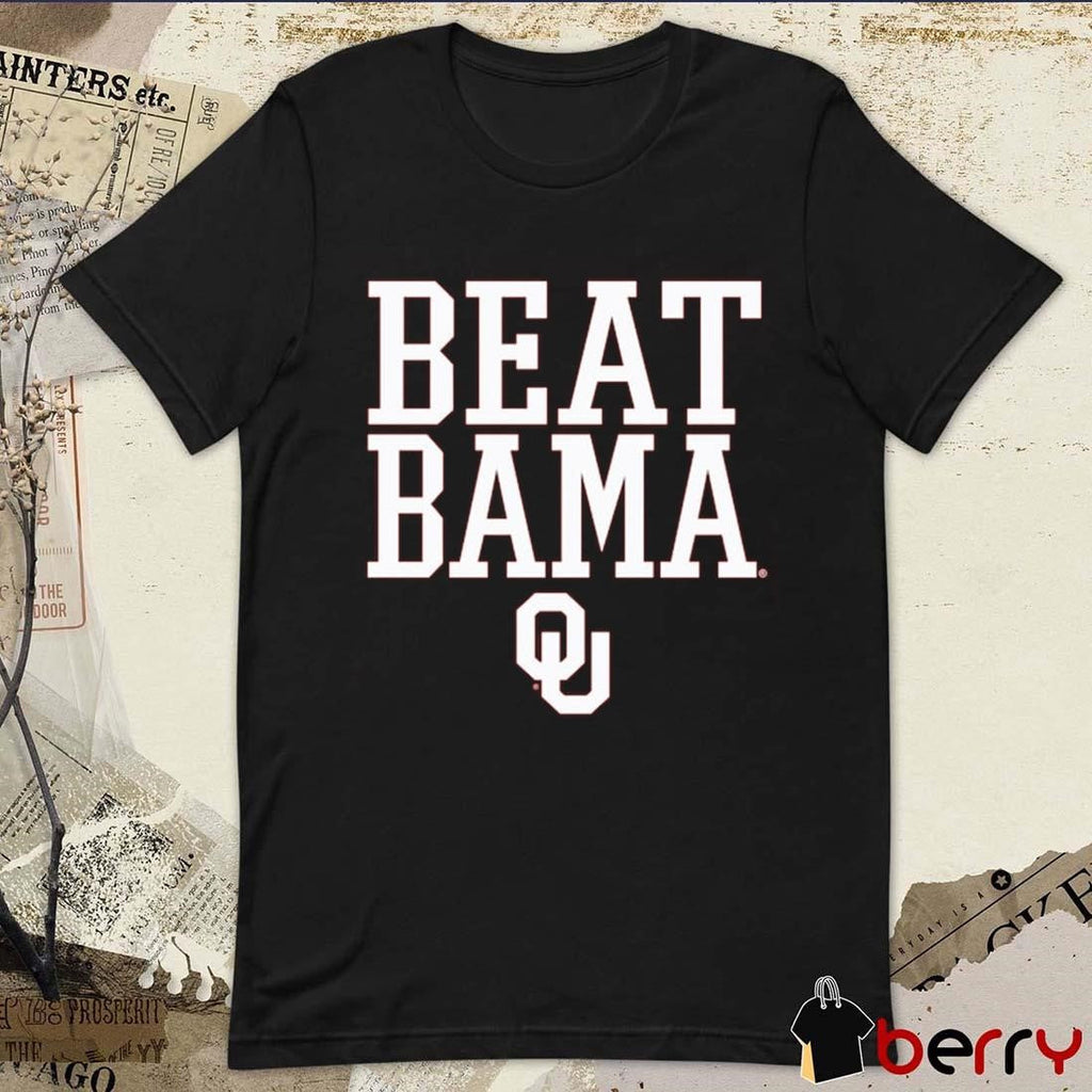 Oklahoma Sooners Beat Bama Rally Call NCAA t-shirt
