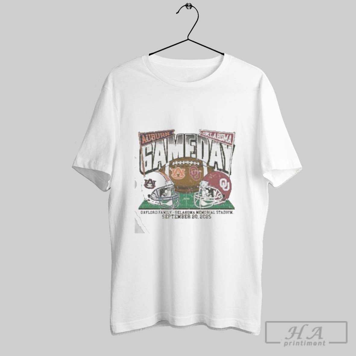 Official Oklahoma Sooners Vs Auburn Tigers Football 2025 Gameday