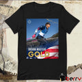 Oksana Masters Para Cross-Country Skiing Men’s 10km Sitting Gold Medal Poster t-shirt