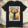 Oksana Masters Para Cross-Country Skiing Women’s Sprint Sitting Gold Medal Signature Poster t-shirt