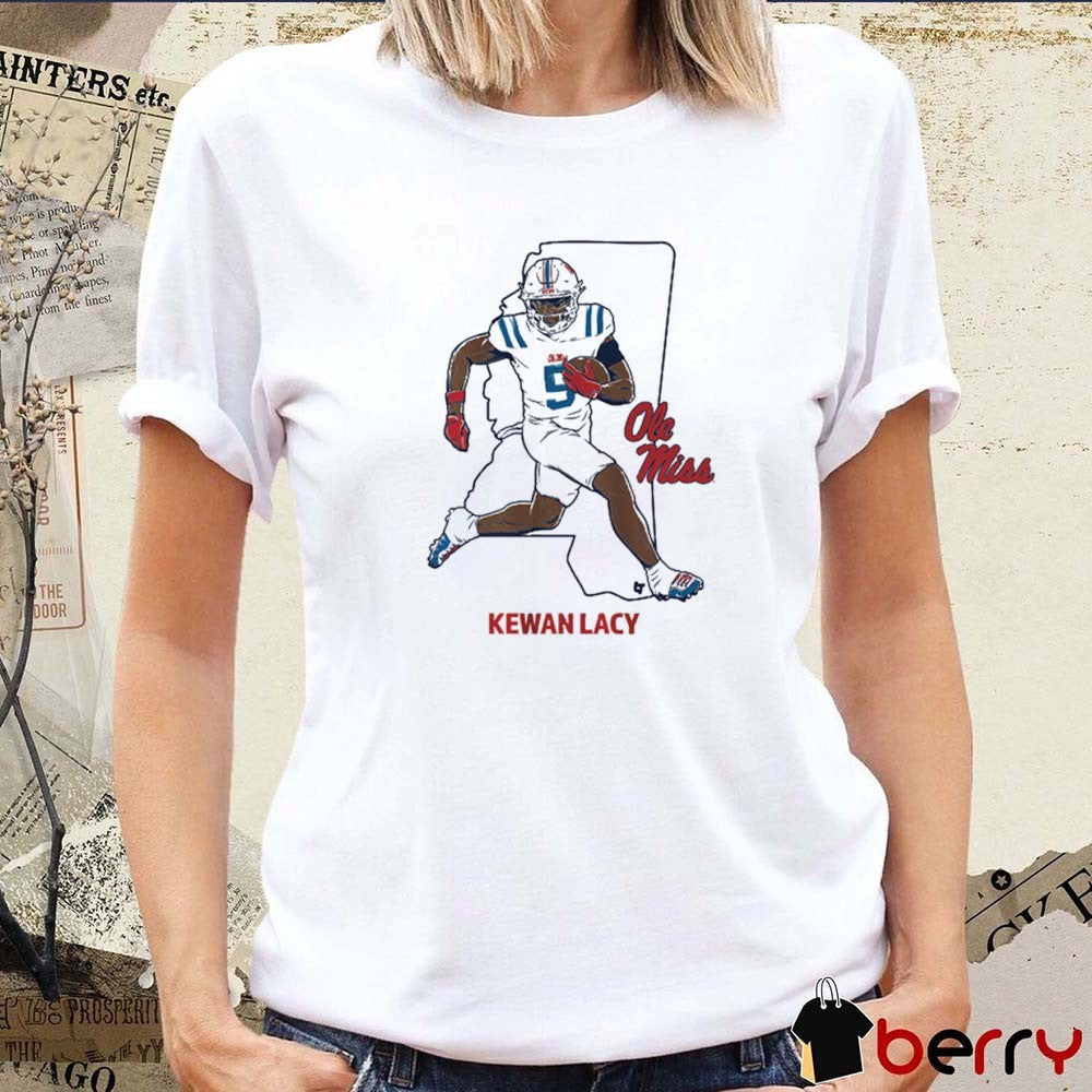 Ole Miss Rebels Football Kewan Lacy State Star t-shirt