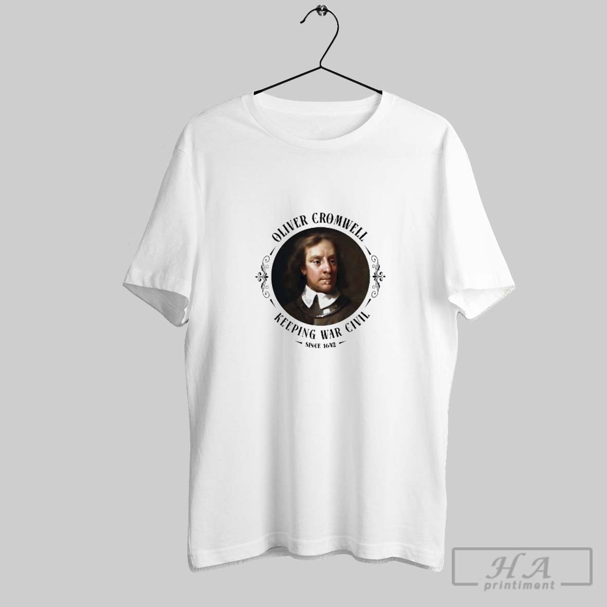 Official Oliver Cromwell Keeping War Civil Since 1642