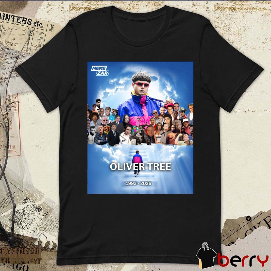 Oliver Tree 1993 – 2026 Memezar Memes & Meme-culture Poster t-shirt