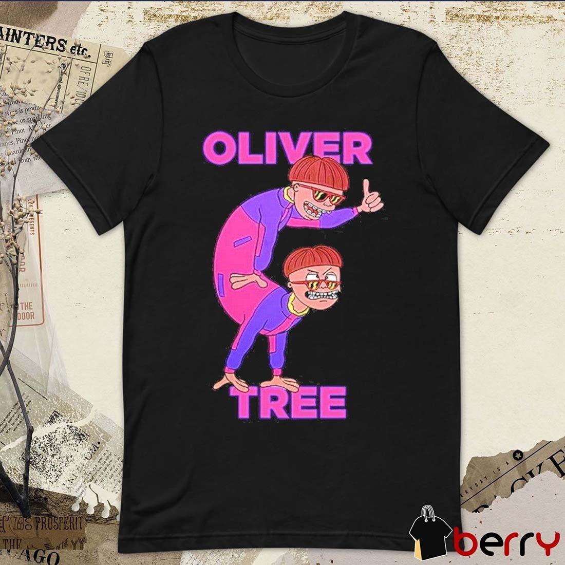 Oliver Tree Oliver Dog 2 Olivers 1993-2026 Graphic t-shirt