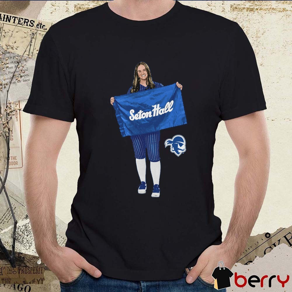 Olivia Gilbert Seton Hall Pirates Softball NCAA Division I Illustrated t-shirt