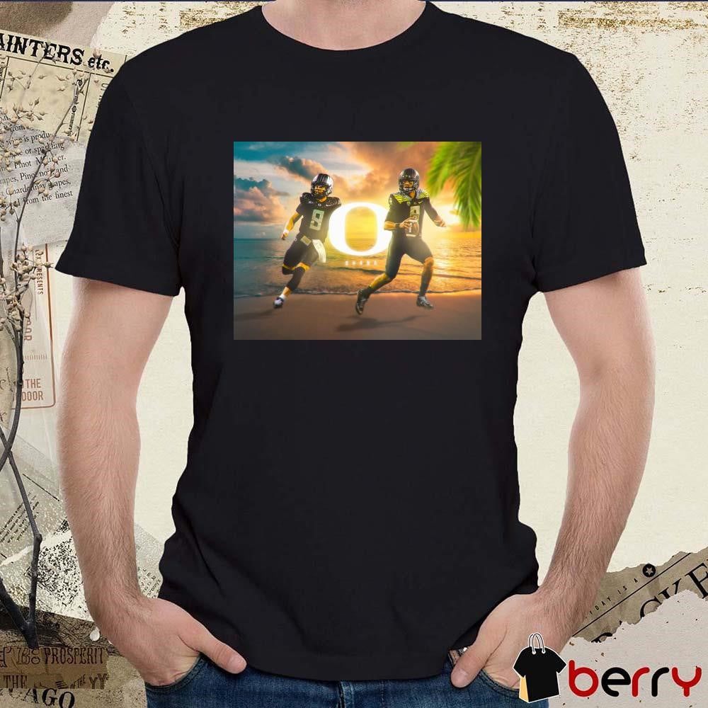 Oregon Ducks 808 Dillon Gabriel Ohana Marcus Mariota’s Foundation Poster t-shirt
