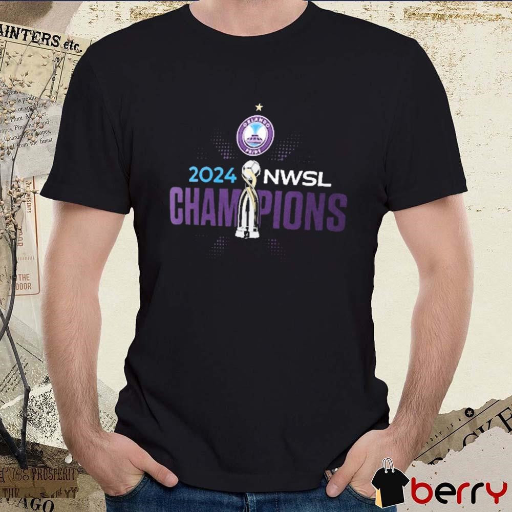Orlando Pride 2024 NWSL Champions t-shirt