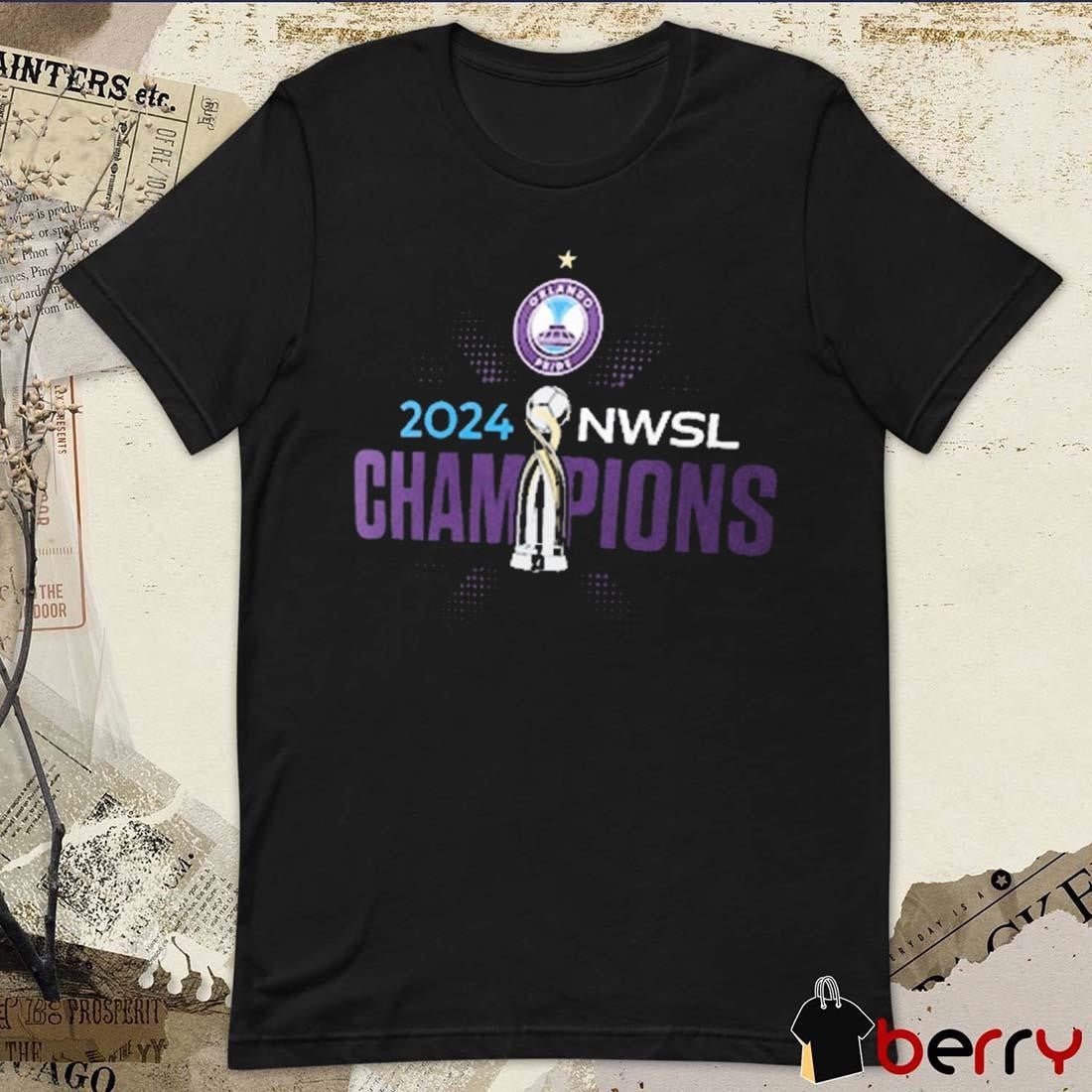 Orlando Pride 2024 NWSL Champions t-shirt