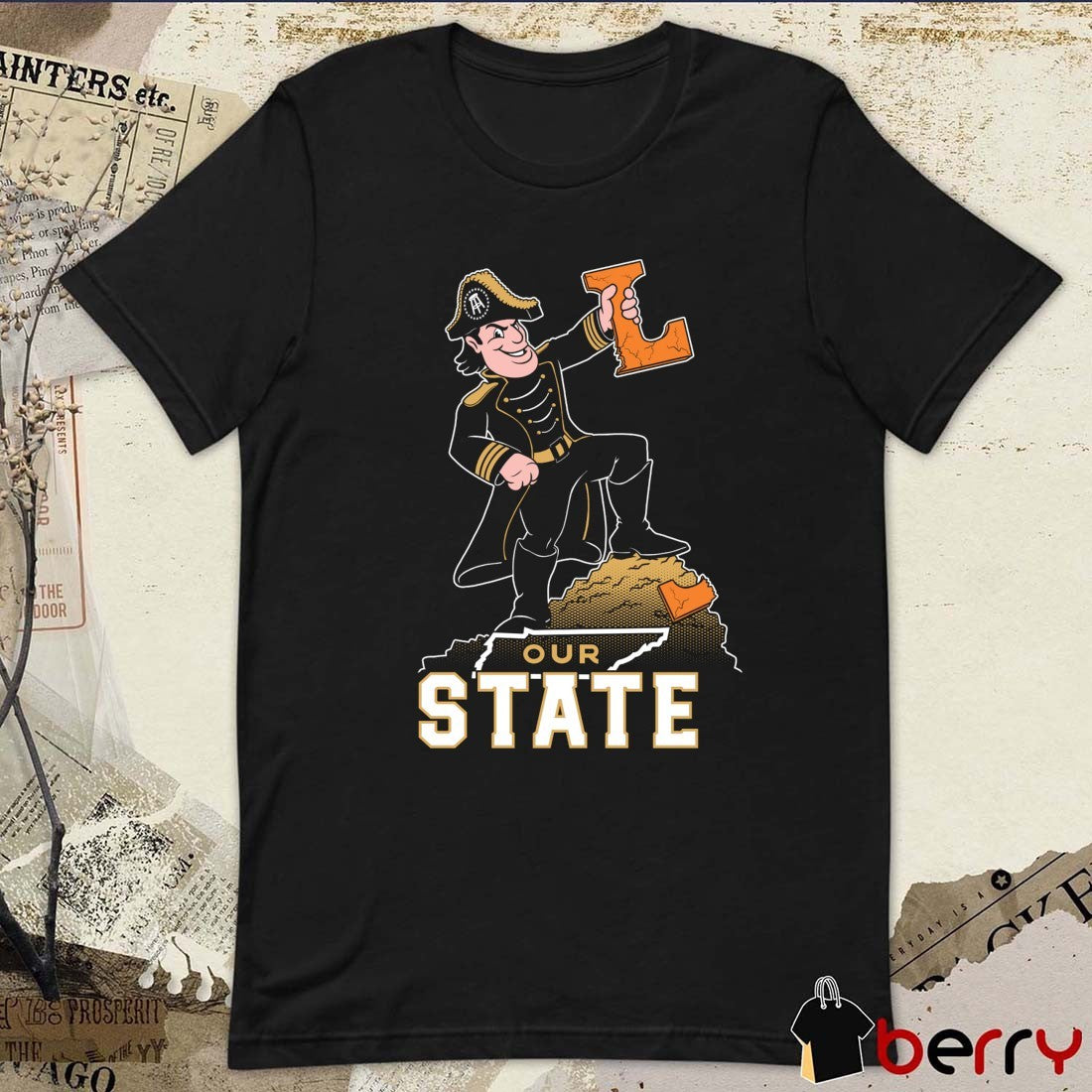 Our State Vanderbilt Commodores Win Tennessee Volunteers t-shirt