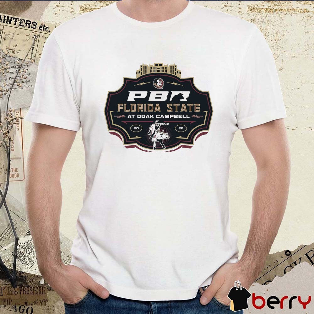 PBR Florida State University At Doak Campbell Banner 2026 Logo t-shirt