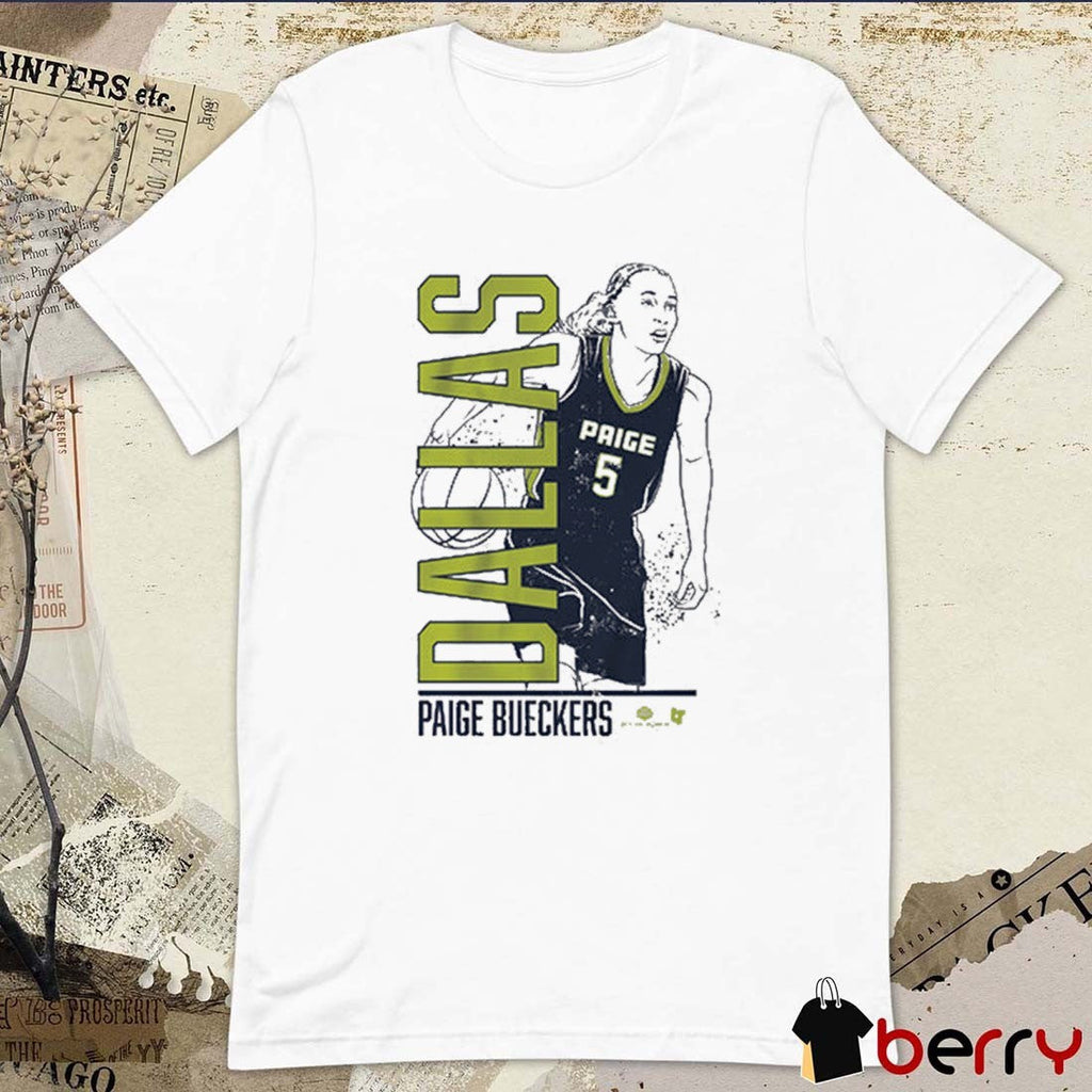 Paige Bueckers Vertical Layer Dallas Wings Basketball t-shirt