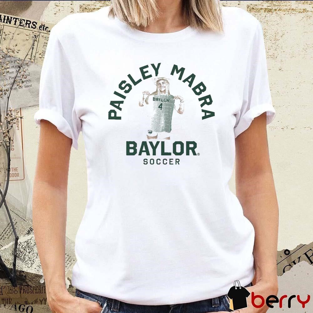 Paisley Mabra Baylor Bears Soccer Graphic t-shirt