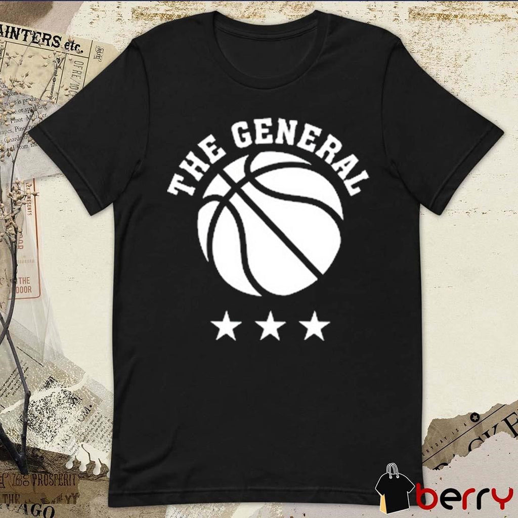 Pat Knight Wearing The General Basketball t-shirt