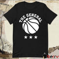 Pat Knight Wearing The General Basketball t-shirt