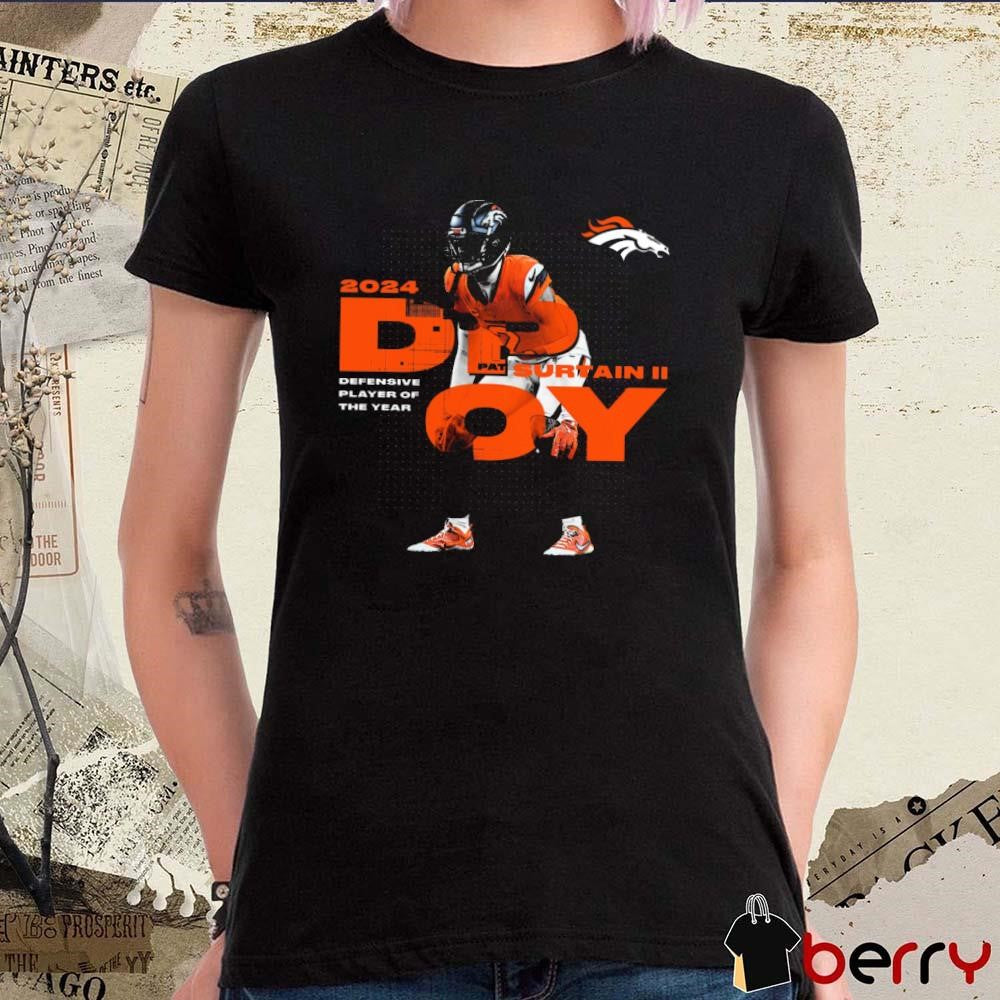 Pat Surtain II Denver Broncos 2024 NFL Football Defensive Player of the Year Graphic t-shirt