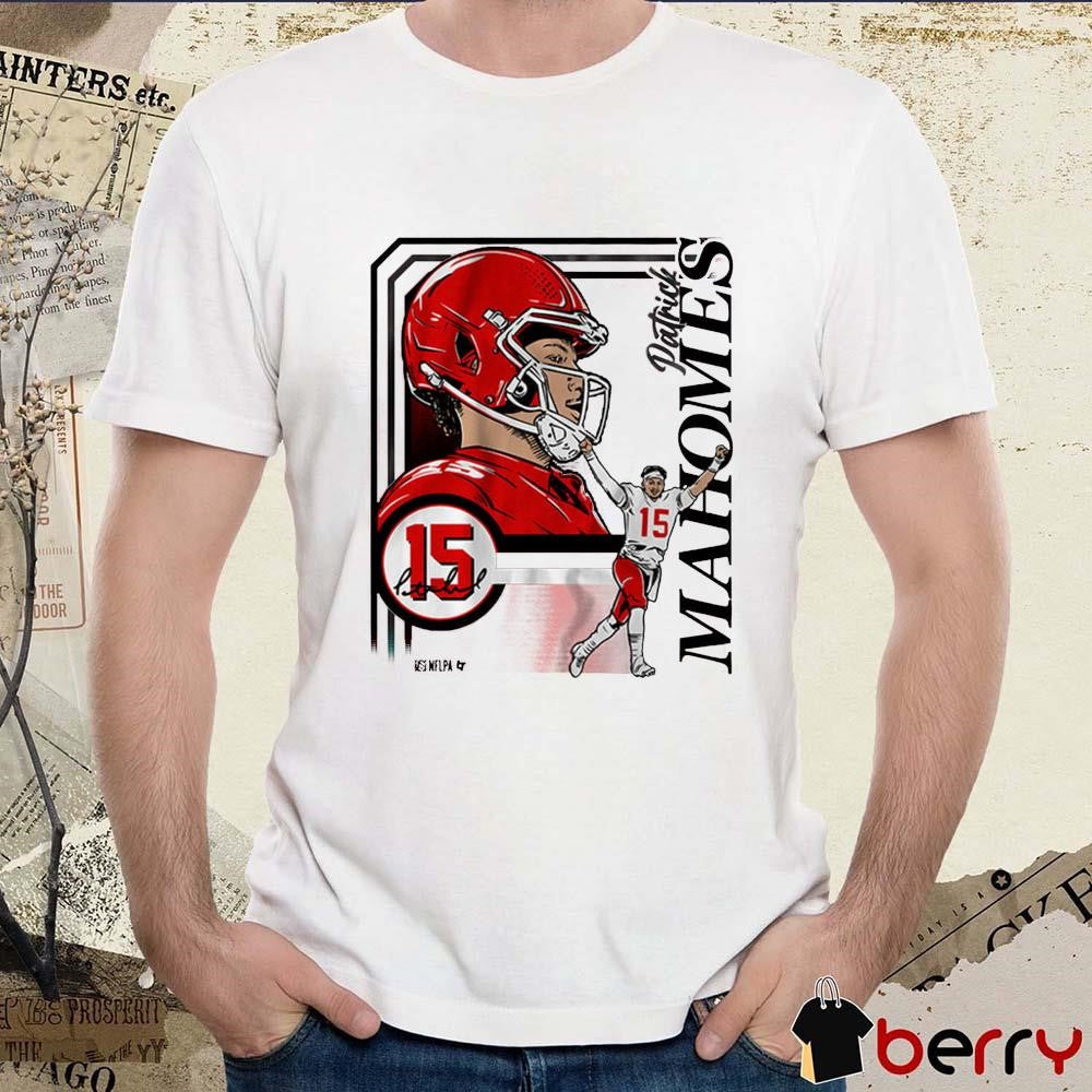 Patrick Mahomes Collage Frame Kansas City Chiefs NFL Football Signature Graphic t-shirt