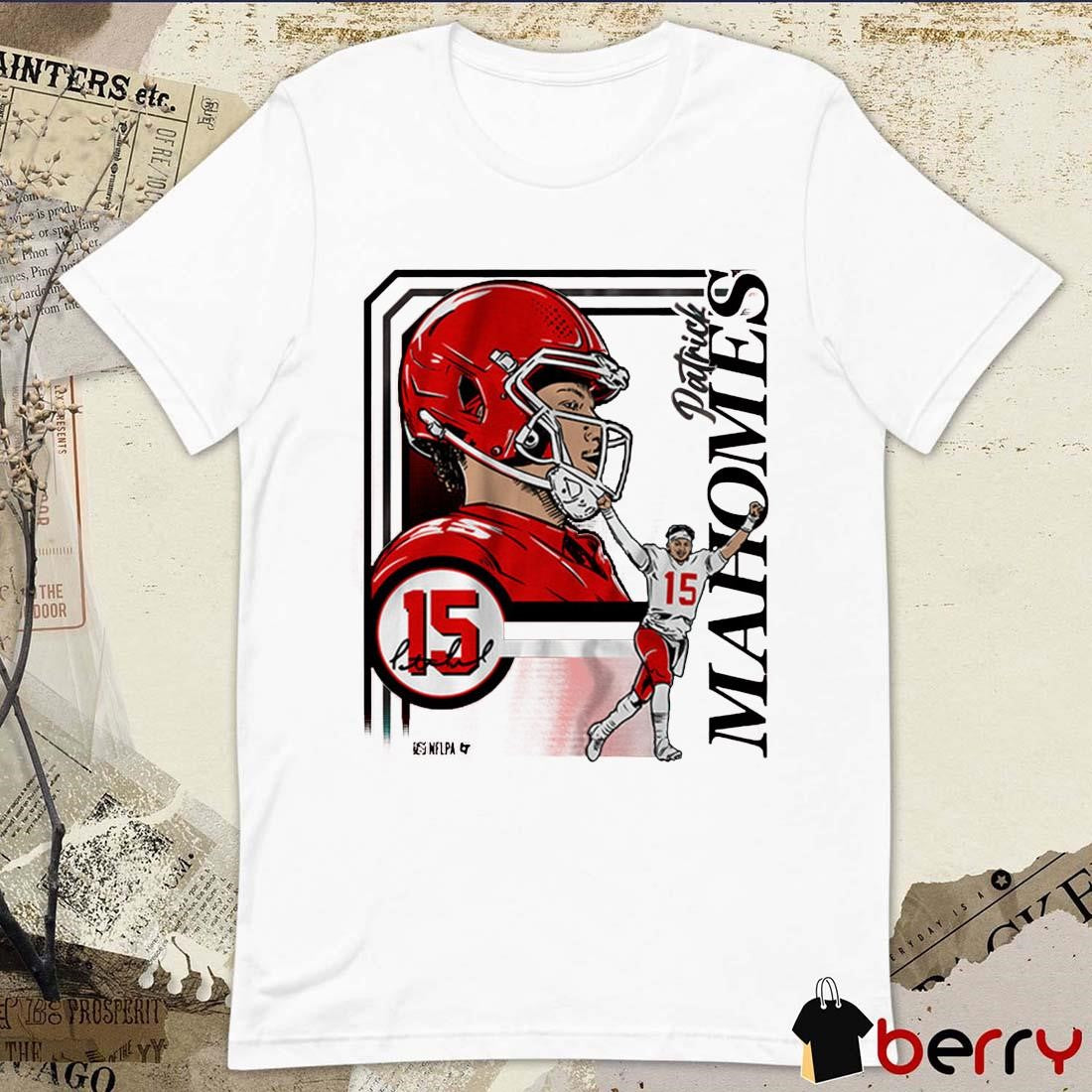 Patrick Mahomes Collage Frame Kansas City Chiefs NFL Football Signature Graphic t-shirt
