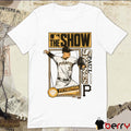 Paul Skenes MLB The Show Pittsburgh Pirates 2025 Cartoon t-shirt