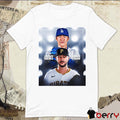 Paul Skenes Pittsburgh Pirates vs. Yoshinobu Yamamoto Los Angeles Dodgers at Dodger Stadium Poster t-shirt