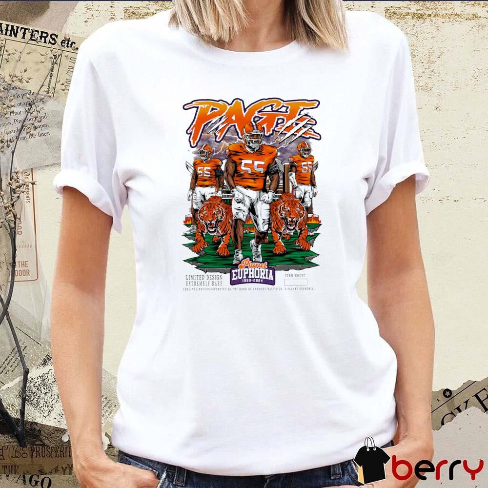 Payton Page Clemson Tigers Planet Euphoria Artwork t-shirt