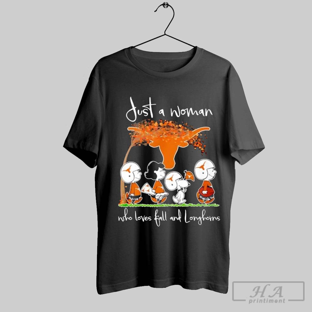 Official Peanuts Just A Woman Who Loves Fall And Longhorns
